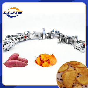 Fully Automatic Sweet Potato Slice Frying Line
