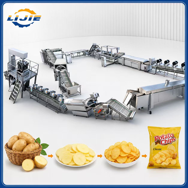 Automatic Potato Chips Production Line