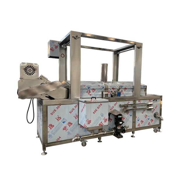 Integrated Machine for Blanching, Cooling And Rinsing