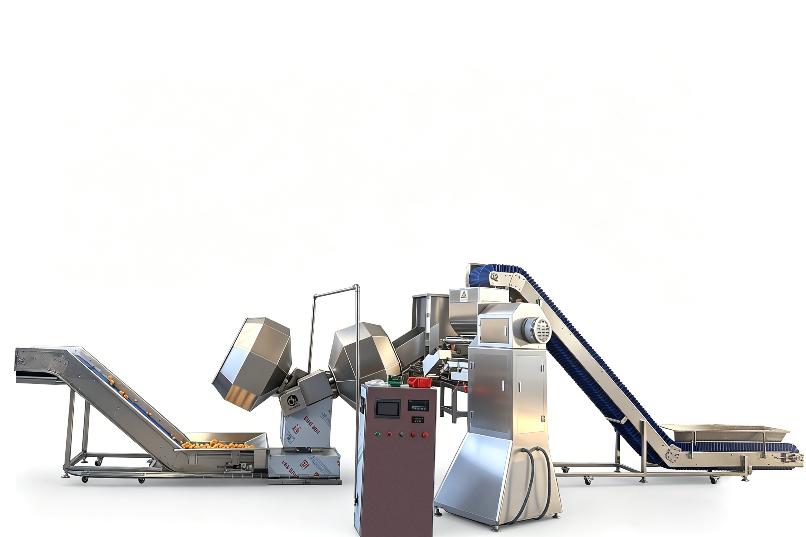 Puffed Food Seasoning Production Line