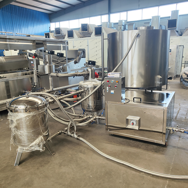 Fully Automatic Sweet Potato Slice Frying Line