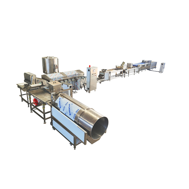 Banana slice frying production line