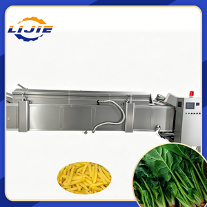 Integrated Machine for Blanching, Cooling And Rinsing