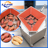 Sweet Potato Peeling Process in Commercial Peeling Machine