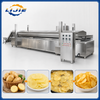 Continuous potato chips frying machine with PID intelligent temperature control and oil filtration system