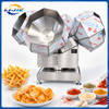 Four-head octagonal seasoning machine for snack food
