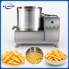 French fries centrifugal deoiling machine for removing excess oil
