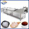 Rapid cooling tunnel section for crystal boba pasteurization preserving crispy chewy texture