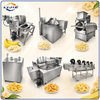 Medium banana chips frying production line