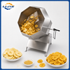 Banana chips seasoning machine for mixing salt spices and flavor powder evenly after frying and deoiling
