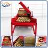 Potato dry cleaning machine brush roller detail